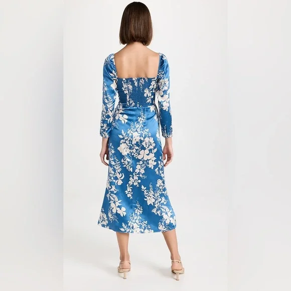 Reformation Gloriana floral-print Silk Dress - Picture 2 of 11